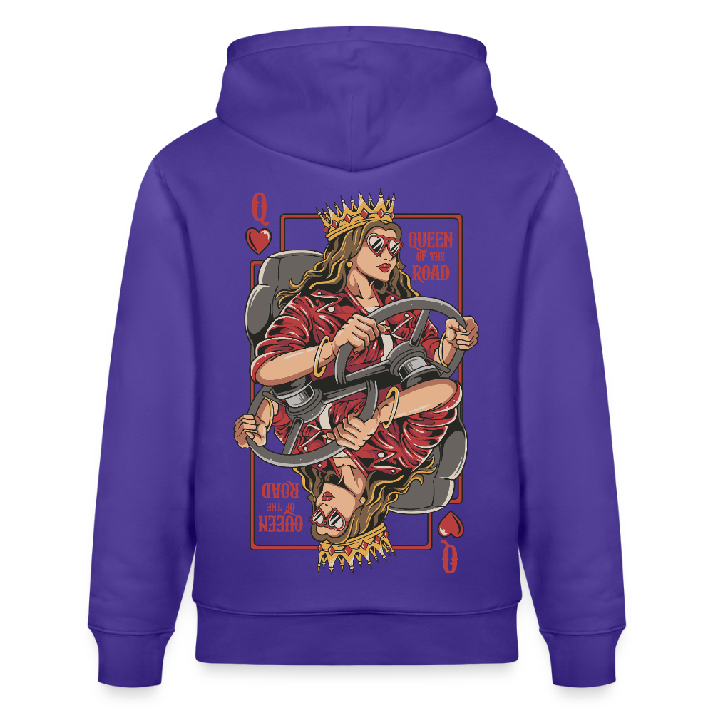QUEEN OF THE ROAD - Hoodie - purple love 
