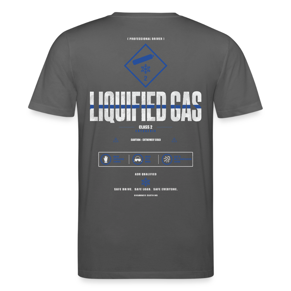 LIQUIFIED GAS ADR V1 - T-shirt - anthracite