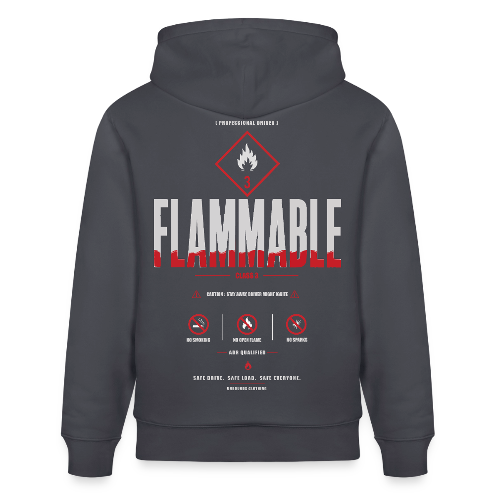 FLAMMABLE ADR V1 - Hoodie - indigo blue