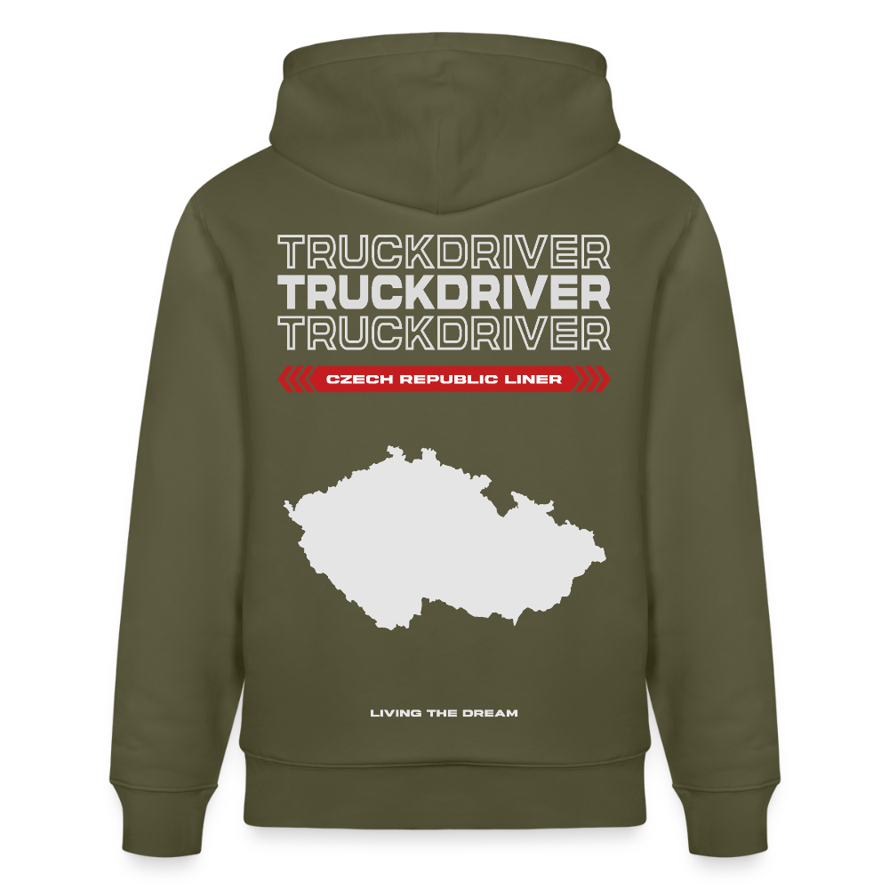 CZECH REPUBLIC Liner - Hoodie - khaki green