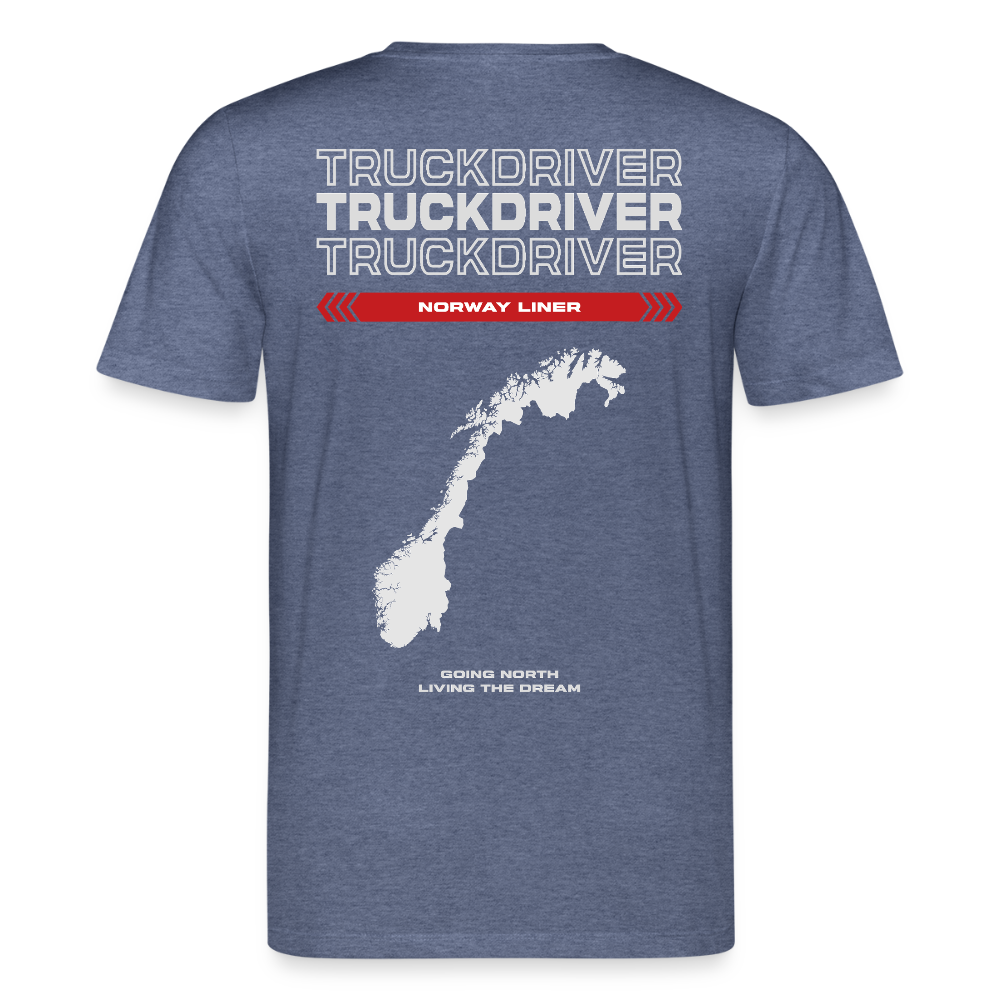 NORWAY Liner - T-shirt - dark heather blue