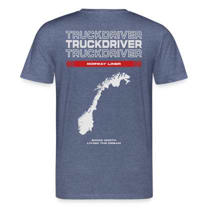 NORWAY Liner - T-shirt - dark heather blue