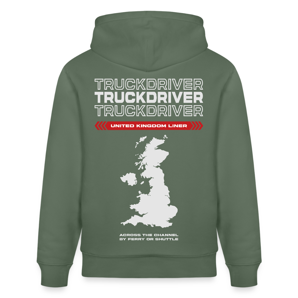 UK Liner - Hoodie - cypress green