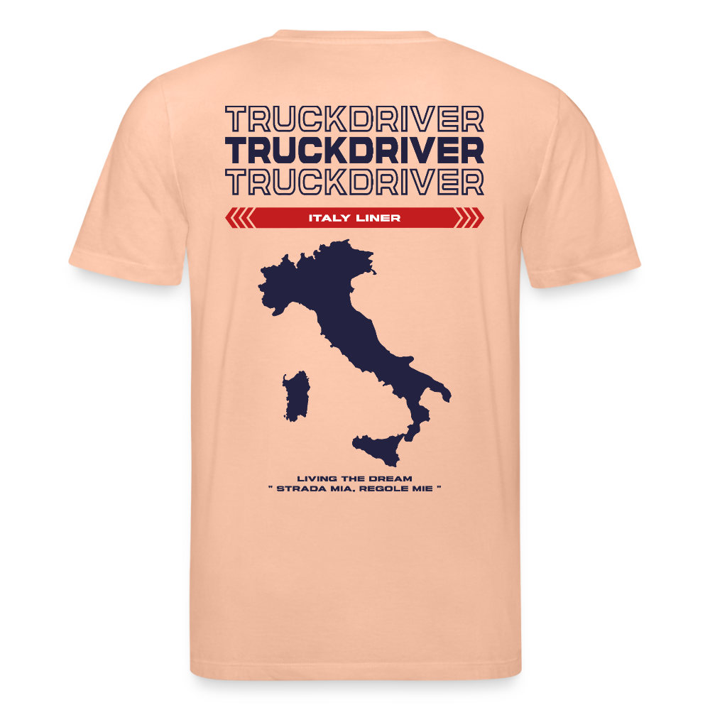 ITALY Liner - T-shirt (more colors) - peach
