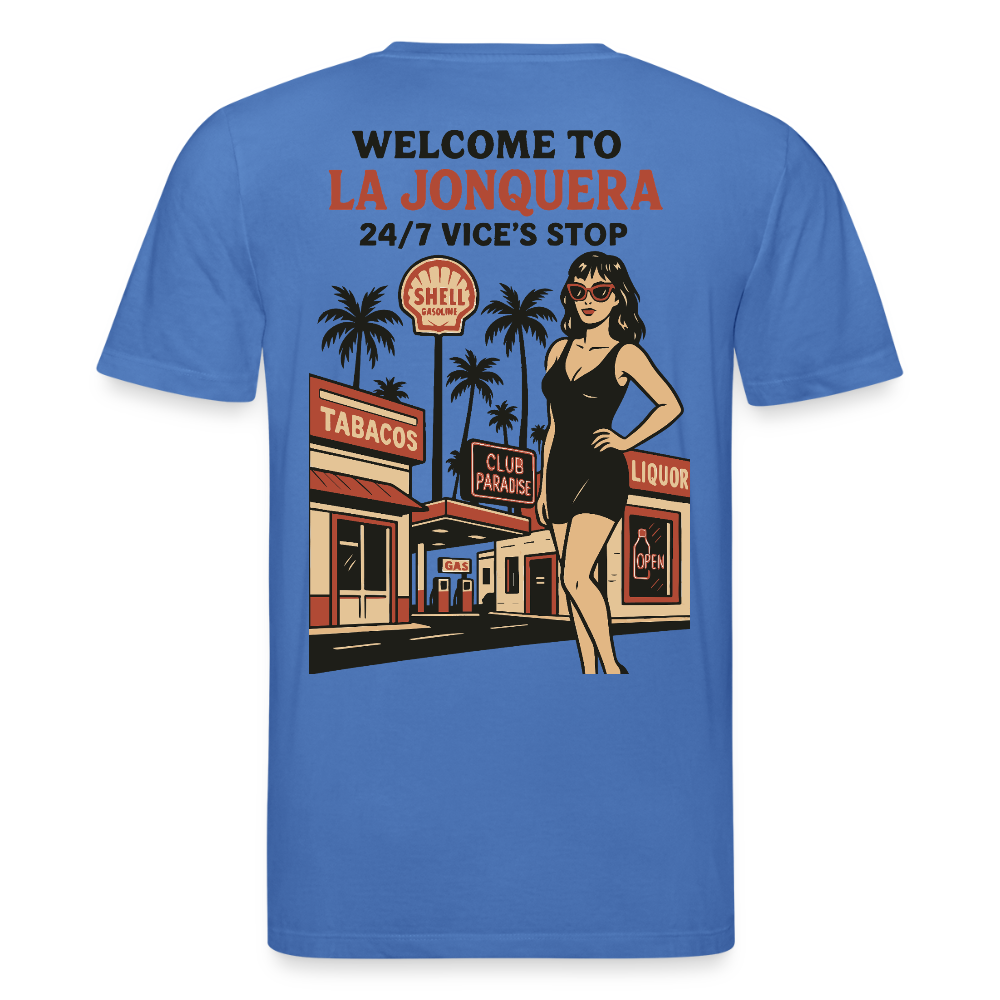 LA JONQUERA - T-shirt (more colors) - mindful blue