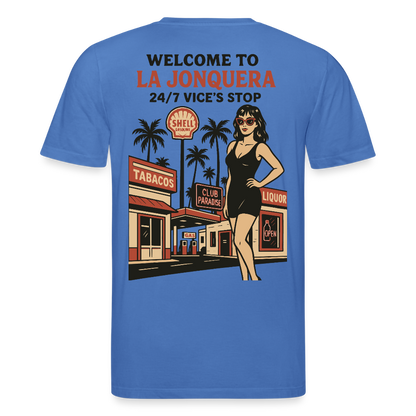 LA JONQUERA - T-shirt (more colors) - mindful blue
