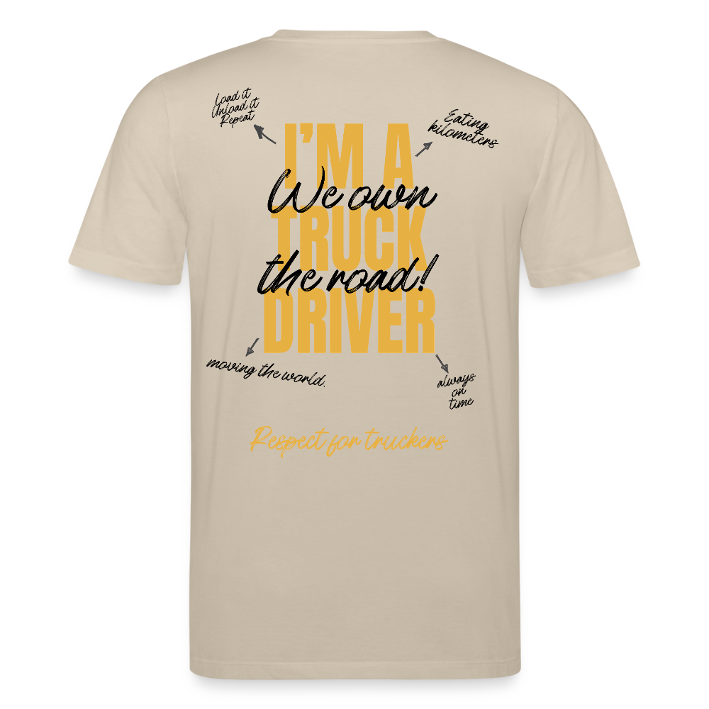I'M A TRUCK DRIVER - T-shirt - beige