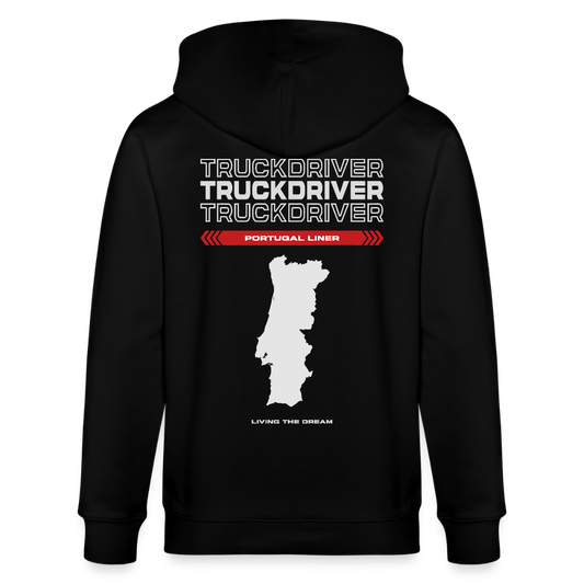 PORTUGAL Liner - Zipped Hoodie - black