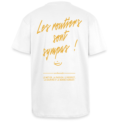 LES ROUTIERS SONT SYMPAS - T-shirt - white