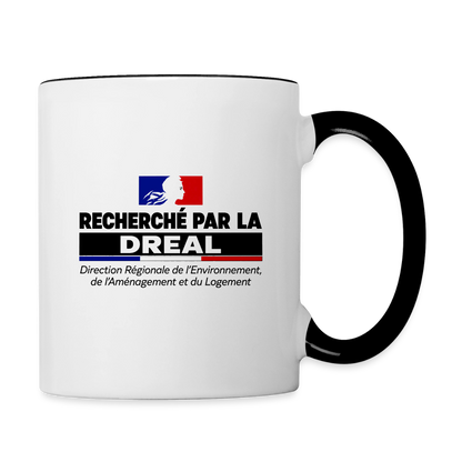 WANTED BY DREAL (FRANCE) - Coffee Mug - white/black