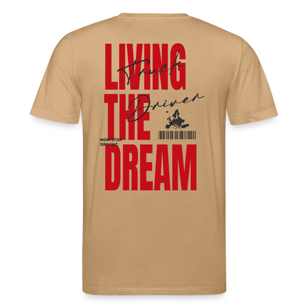 LIVING THE DREAM - T-shirt (more colors) - caramel 