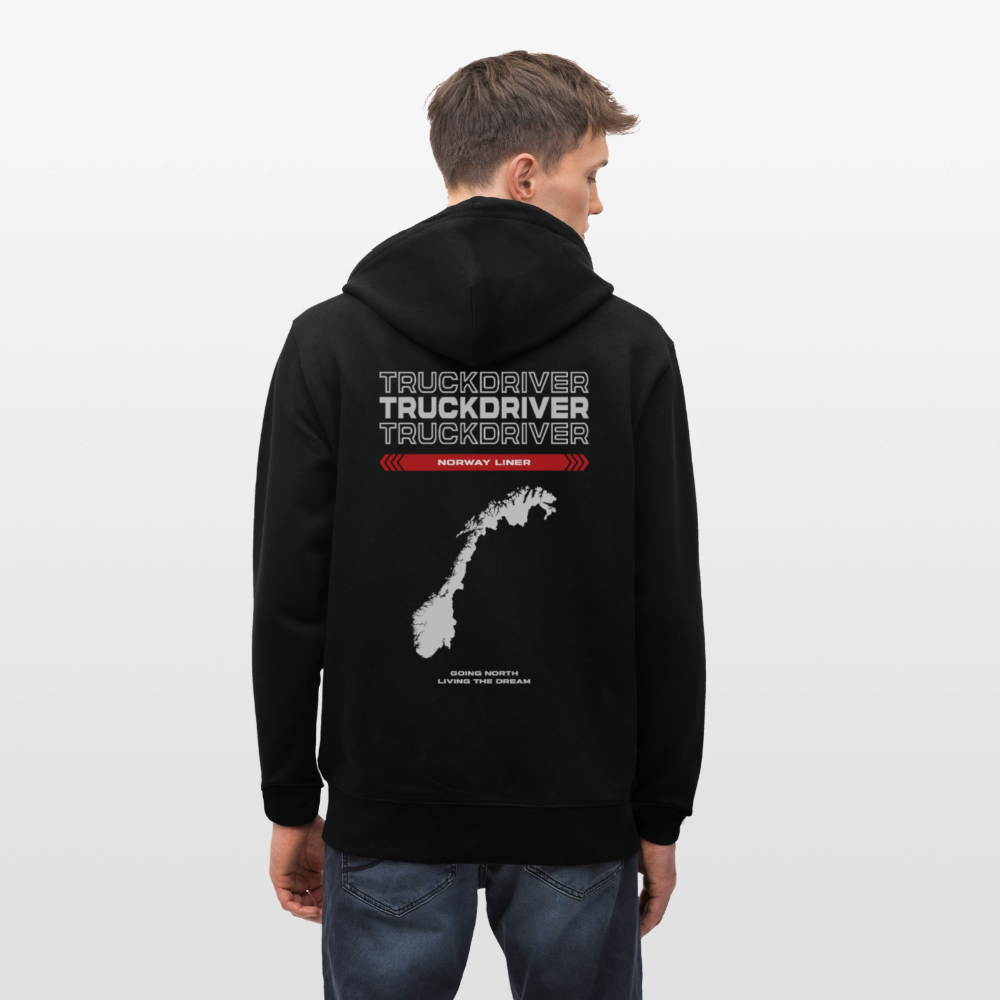 NORWAY Liner - Zipped Hoodie - black