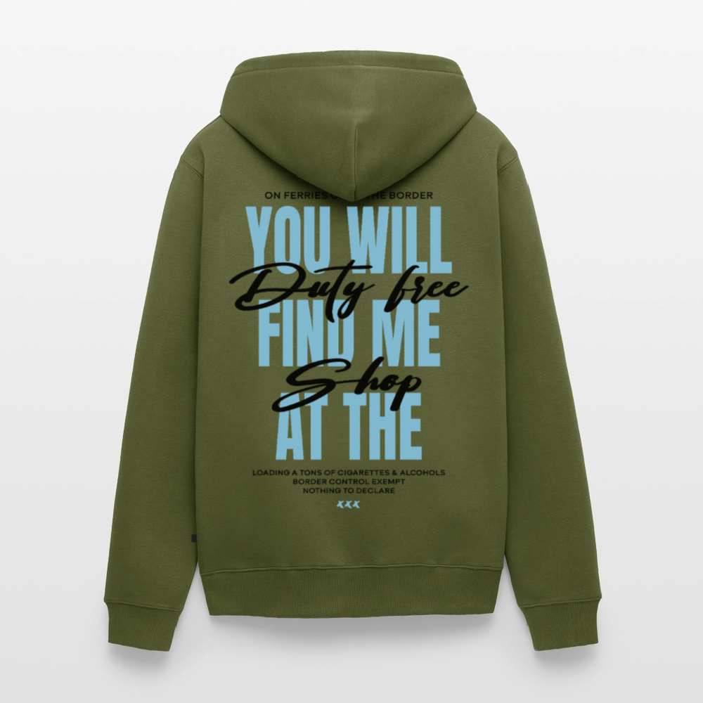 DUTY FREE - Zipped Hoodie - khaki