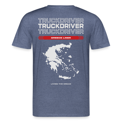 GREECE Liner - T-shirt - dark heather blue