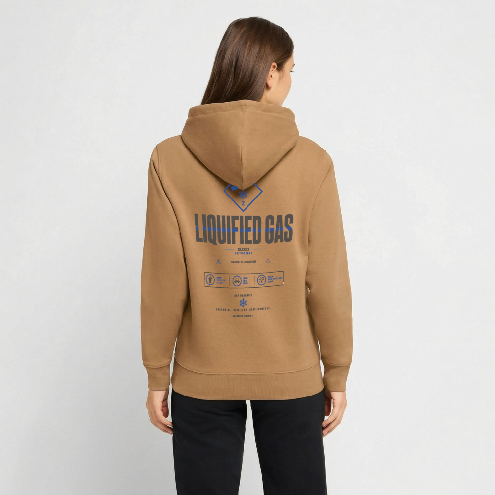 LIQUIFIED GAS ADR V2 - Hoodie - latte