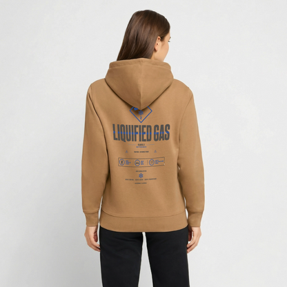 LIQUIFIED GAS ADR V2 - Hoodie - latte