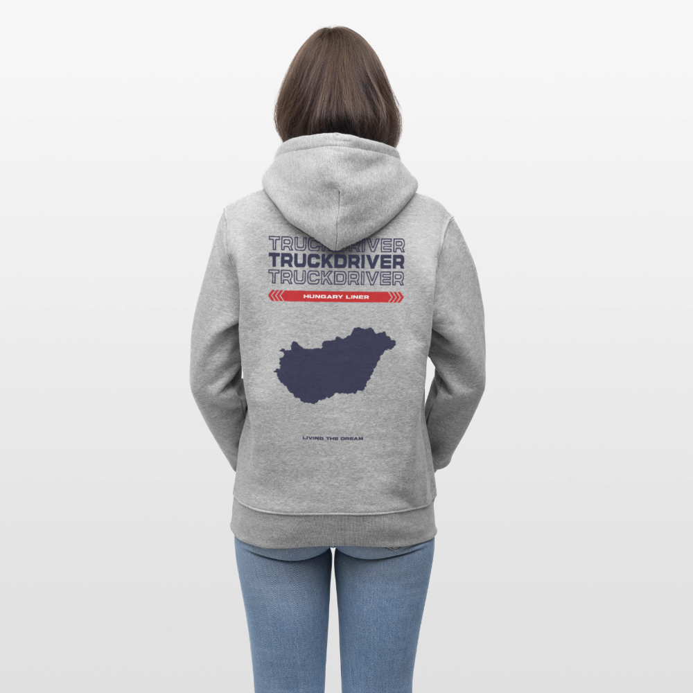 HUNGARY Liner - Hoodie (more colors) - heather grey