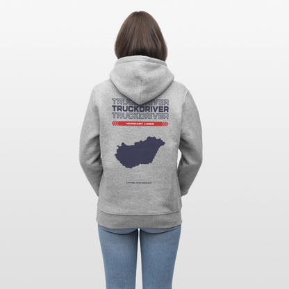 HUNGARY Liner - Hoodie (more colors) - heather grey