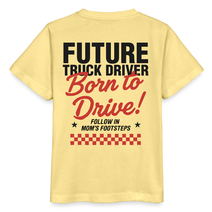 BORN TO DRIVE (MOM) - T-shirt for Kids - viva yellow 