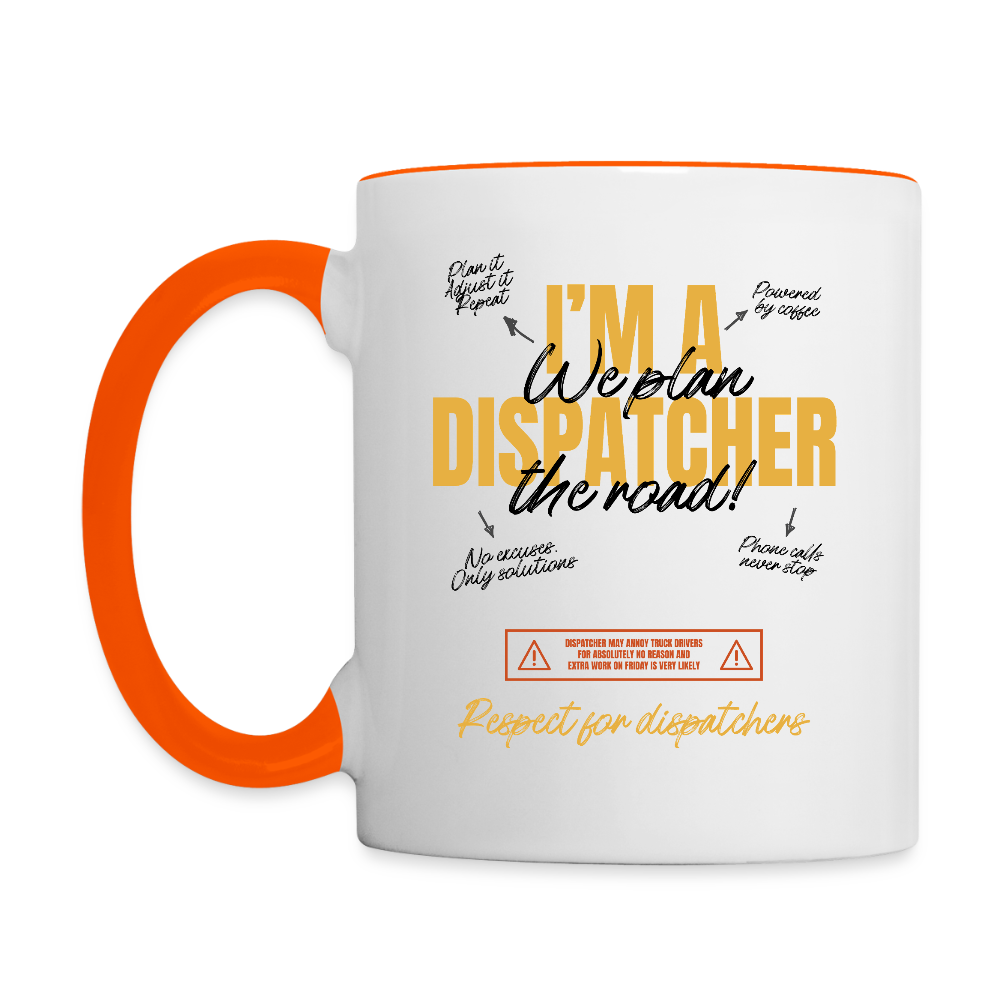 RESPECT DISPATCHER - white/orange