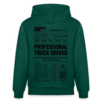 TRUCKER LABEL - Hoodie - forest