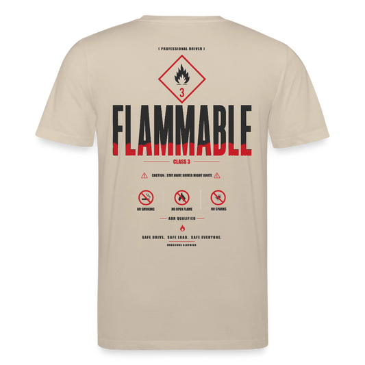 ADR FLAMMABLE V2 - T-Shirt - beige