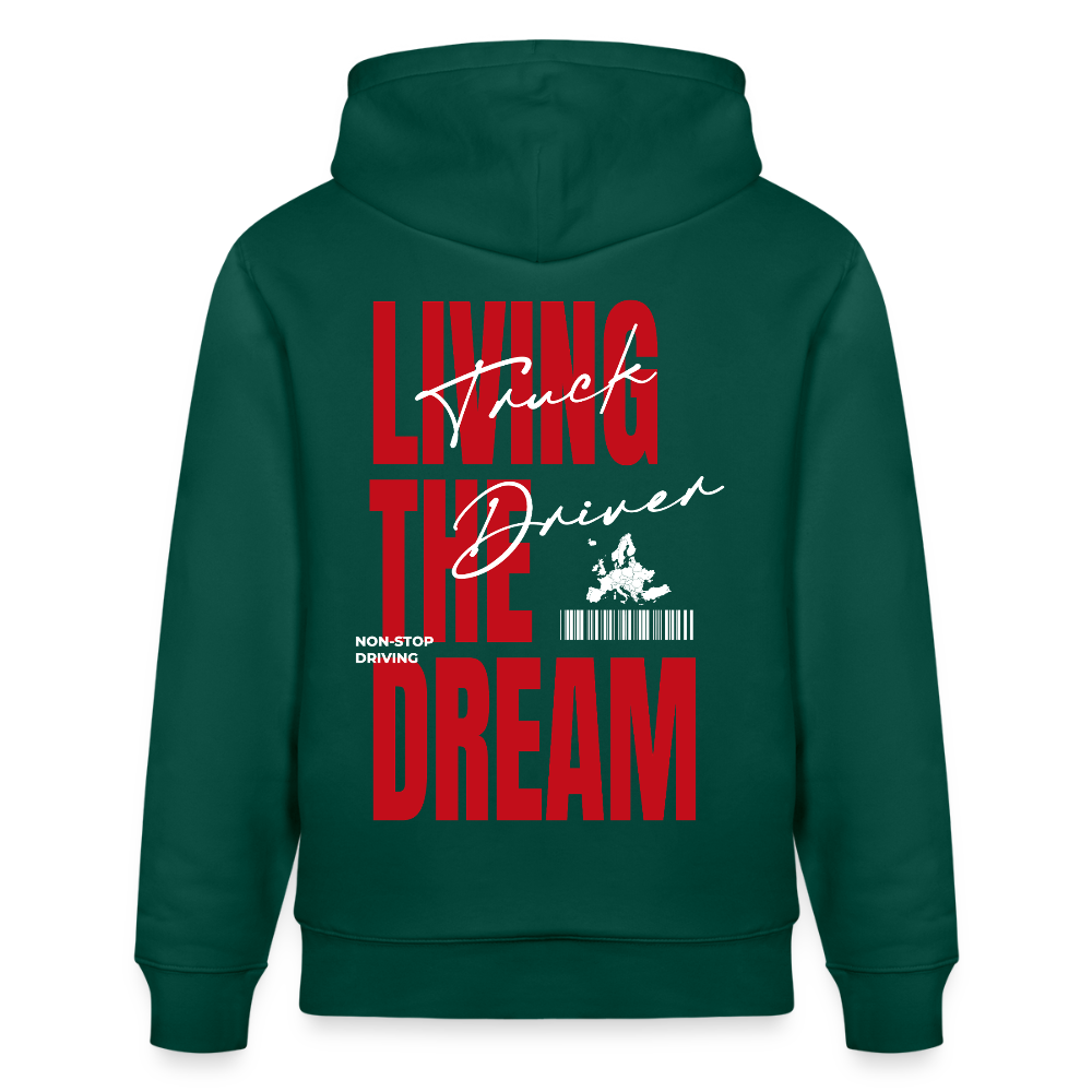 LIVING THE DREAM - Hoodie - forest