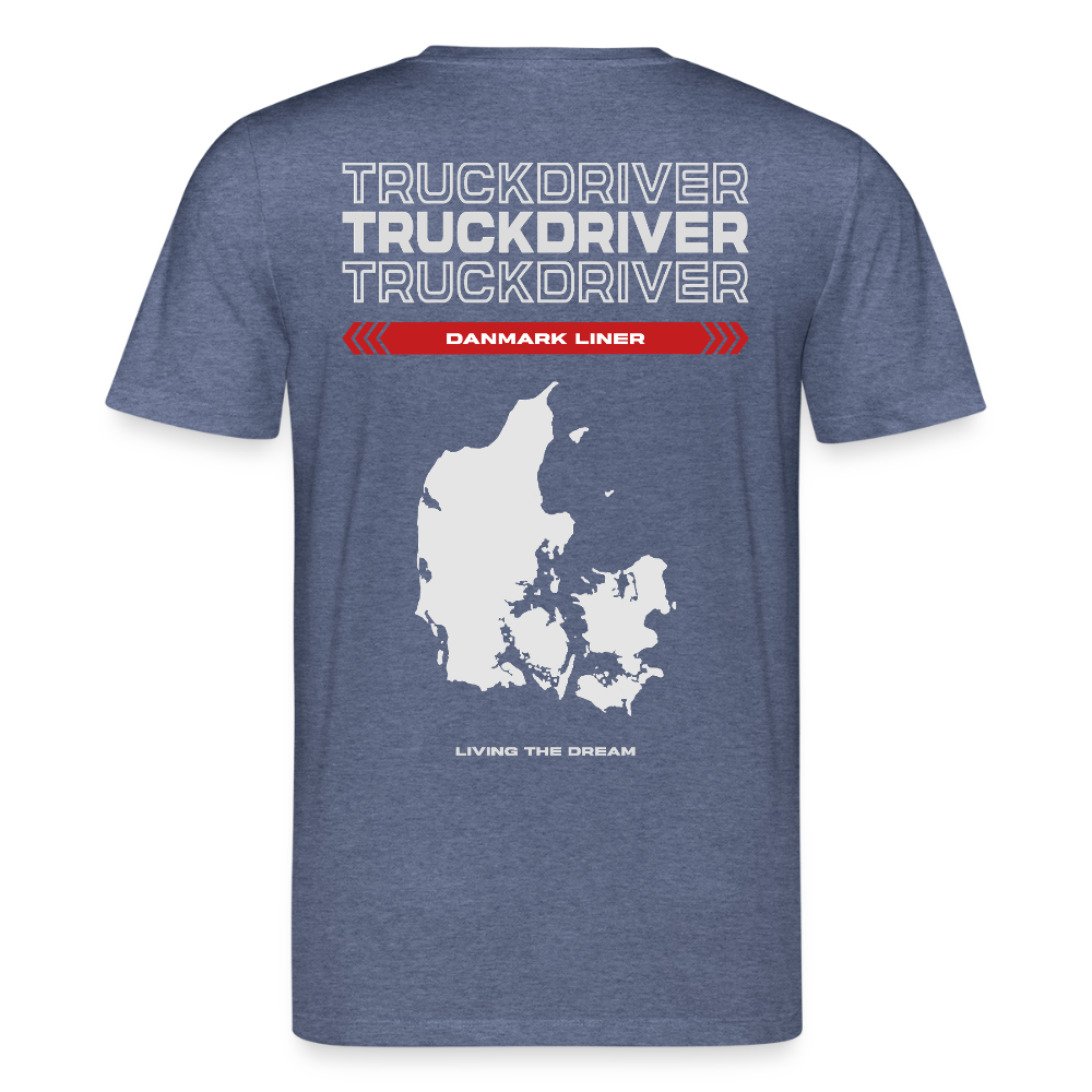 DANMARK Liner - T-shirt - dark heather blue