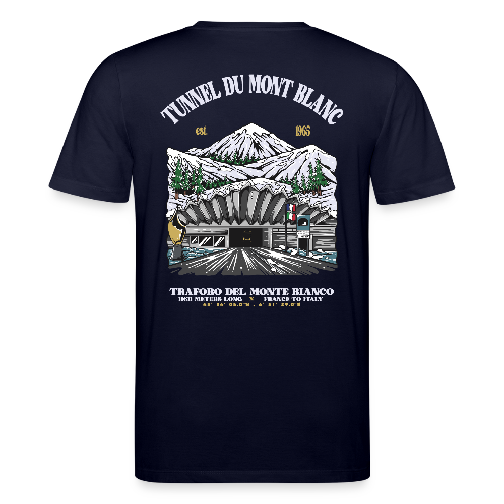 BEYOND MONT BLANC - T-shirt - navy