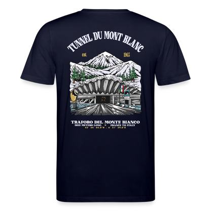 BEYOND MONT BLANC - T-shirt - navy