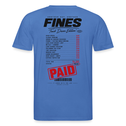FINES COLLECTOR - T-Shirt - mindful blue