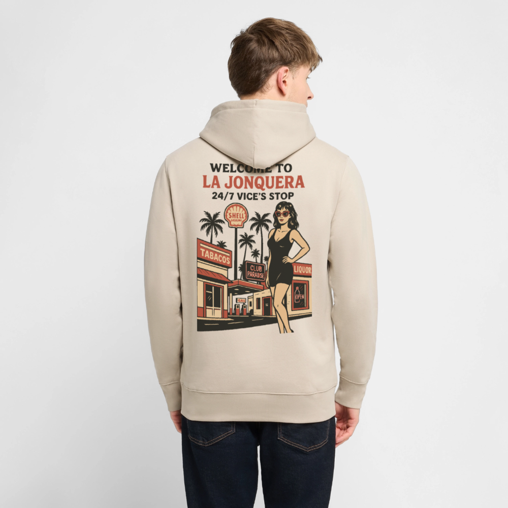 LA JONQUERA - Hoodie (more colors) - beige