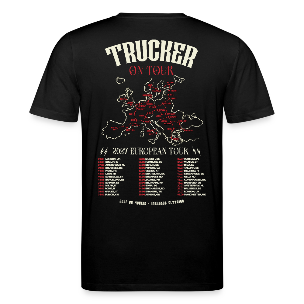 2027 - TRUCKER ON TOUR - T-SHIRT (LIMITED EDITION) - black