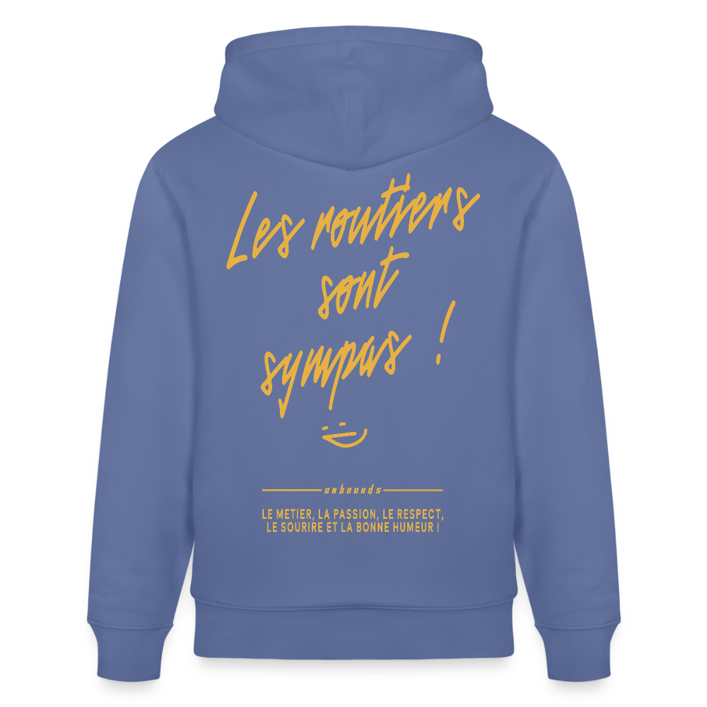LES ROUTIERS SONT SYMPAS - Hoodie - bright blue