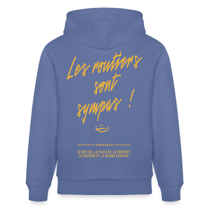 LES ROUTIERS SONT SYMPAS - Hoodie - bright blue