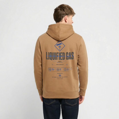 LIQUIFIED GAS ADR V2 - Hoodie - latte