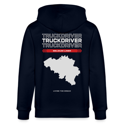 BELGIUM Liner - Zipped Hoodie - navy