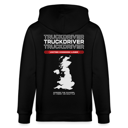 UK Liner - Zipped Hoodie - black