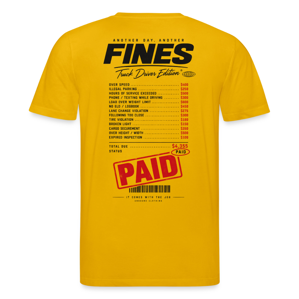 FINES COLLECTOR - T-Shirt - spectra yellow