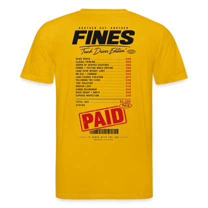 FINES COLLECTOR - T-Shirt - spectra yellow