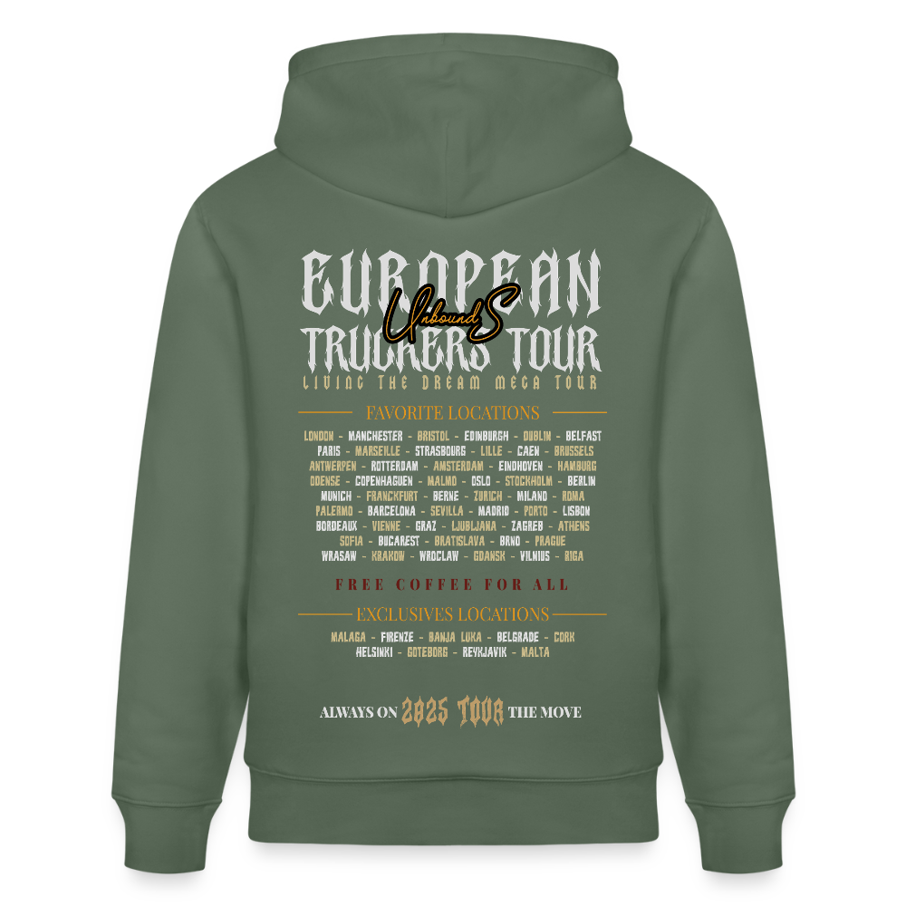 TRUCKER ON TOUR - Hoodie - cypress green