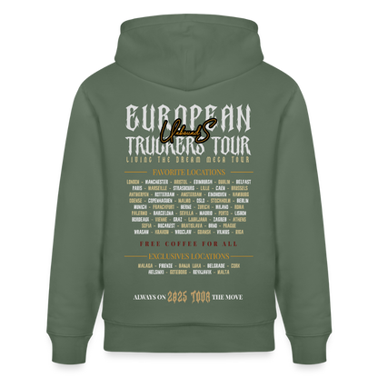 TRUCKER ON TOUR - Hoodie - cypress green