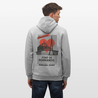 PONT DE NORMANDIE - Hoodie - heather grey