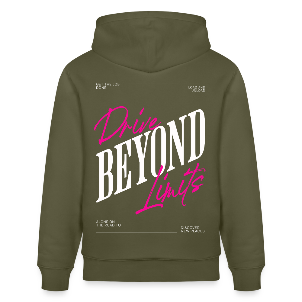 BEYOND LIMITS - Hoodie - khaki green