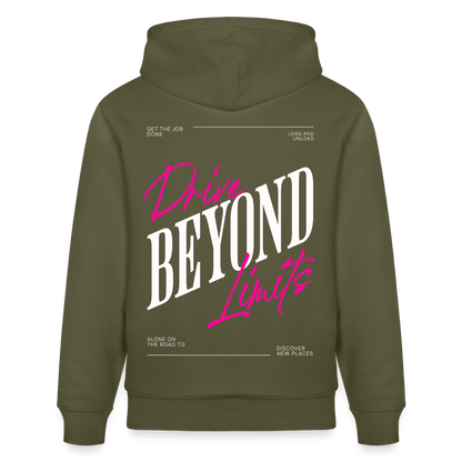 BEYOND LIMITS - Hoodie - khaki green