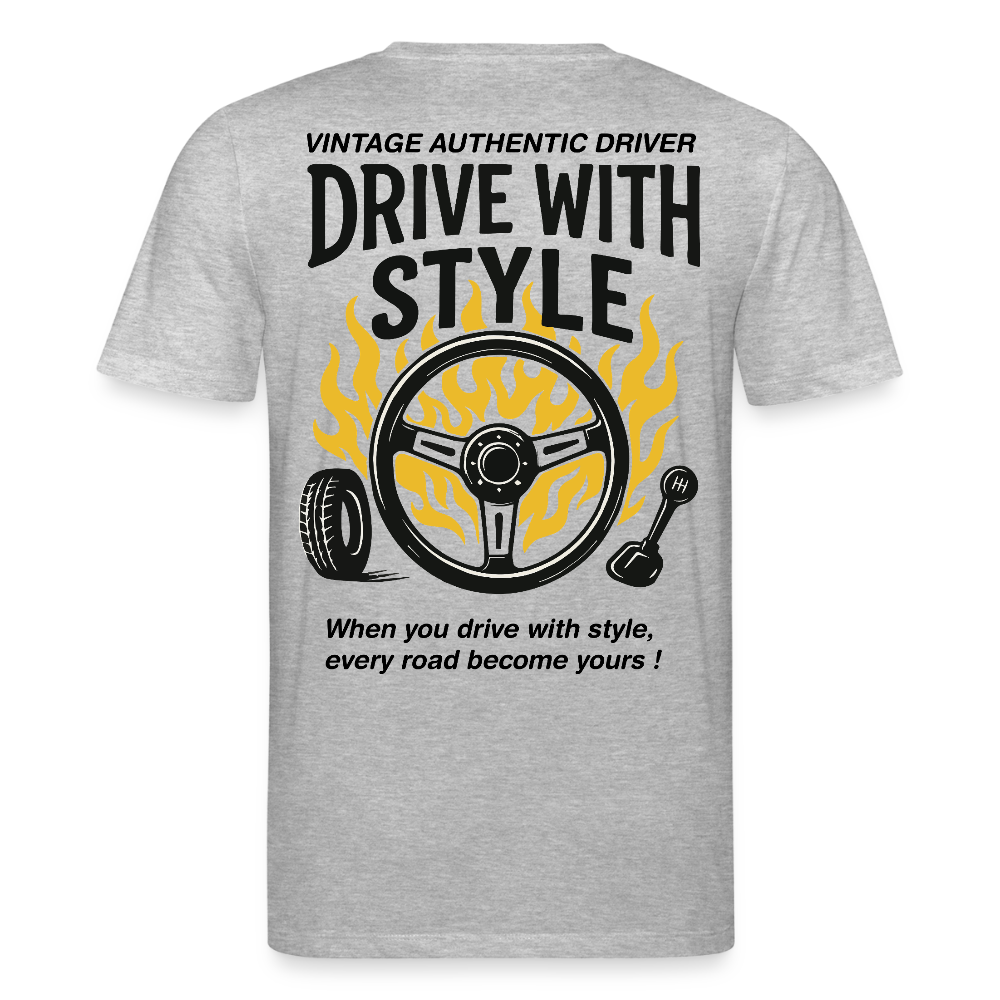 AUTHENTIC DRIVER - T-shirt - heather grey