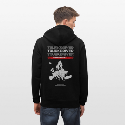 INTERNATIONAL Liner - Zipped Hoodie - black