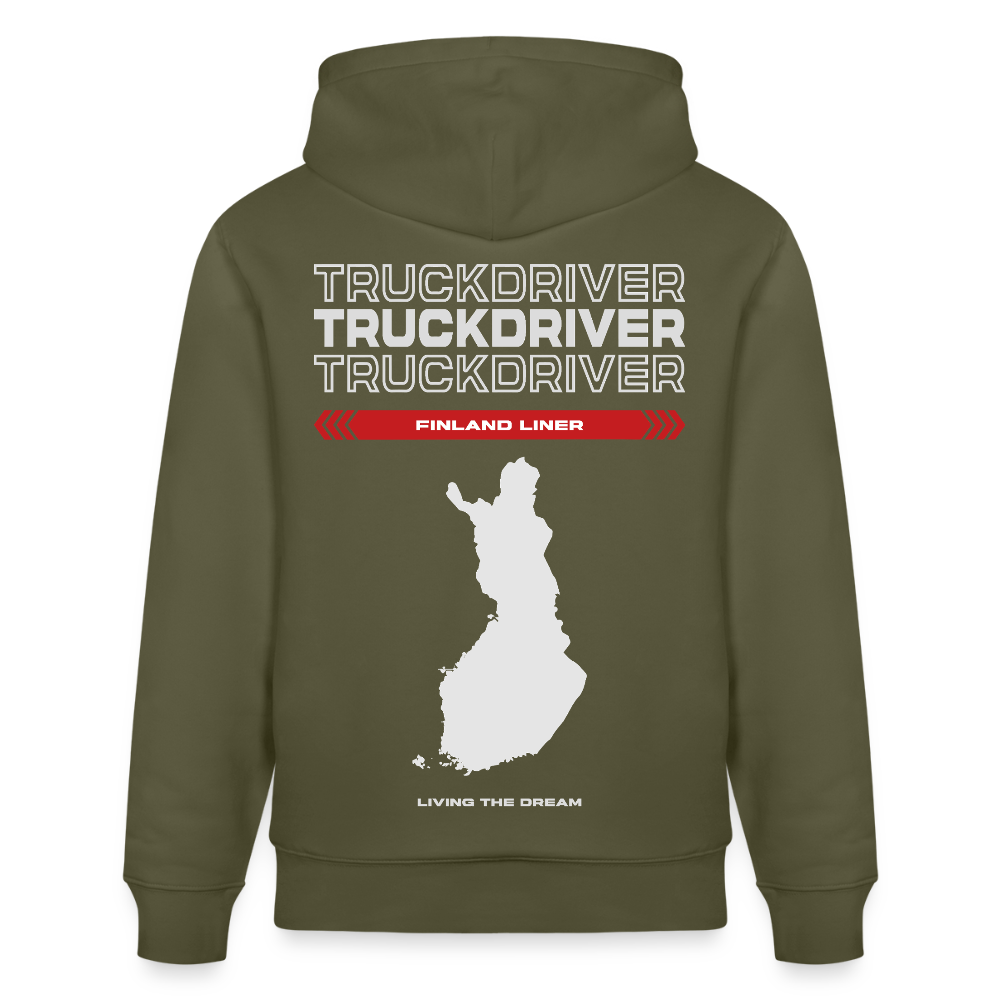 FINLAND Liner - Hoodie - khaki green