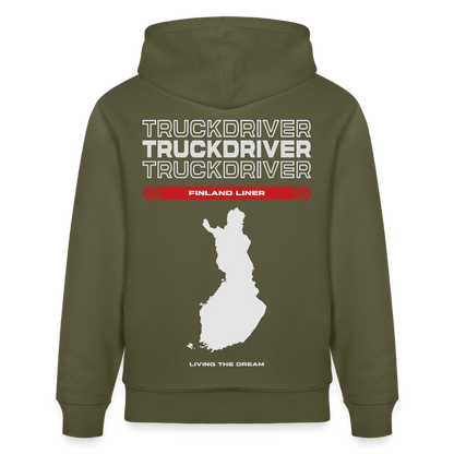 FINLAND Liner - Hoodie - khaki green