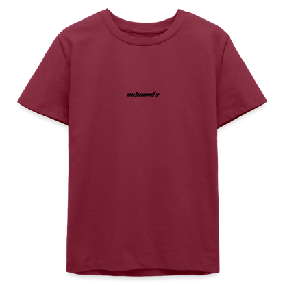 BORN TO DRIVE (MOM) - T-shirt for Kids - burgundy